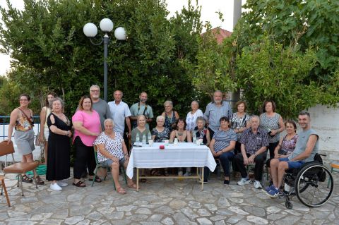 Επίσκεψη της Φ.Ο.ΚΑΛ. στην έκθεση φωτογραφίας " Ο δικός τους χειμώνας" της Ευγενίας Δουβαρά